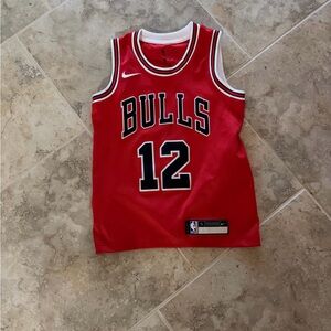 Nike Bulls Red Jersey with Number 12